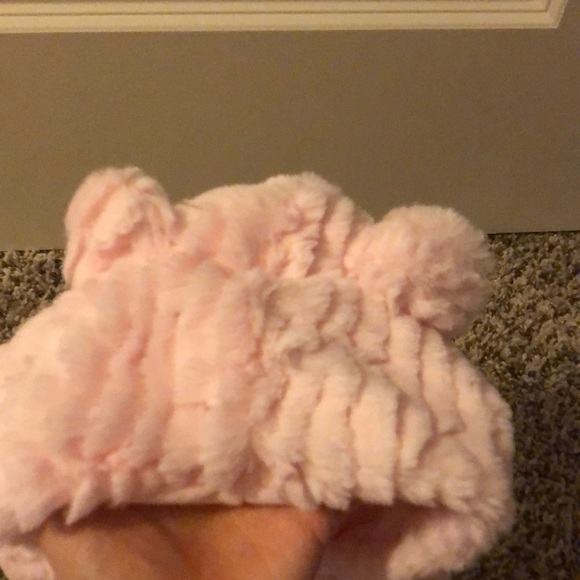 Girl’s hooded soft plush vest - Picture 2 of 4